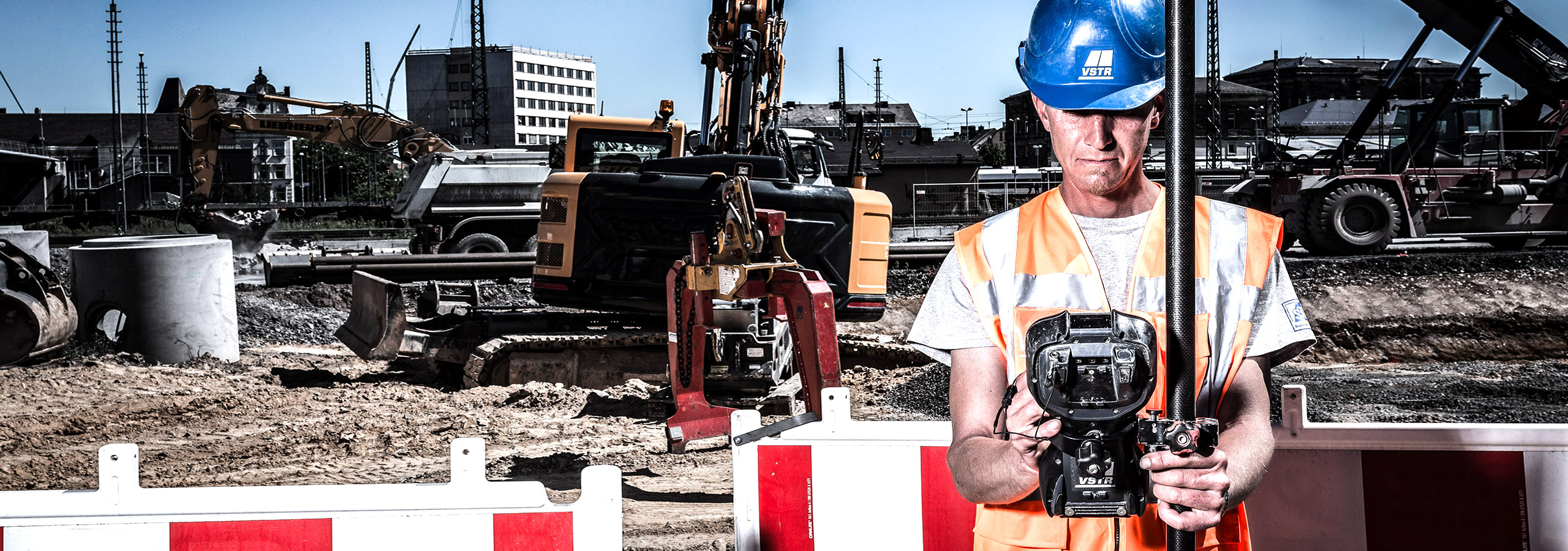 VSTR Baustelle Vermessen